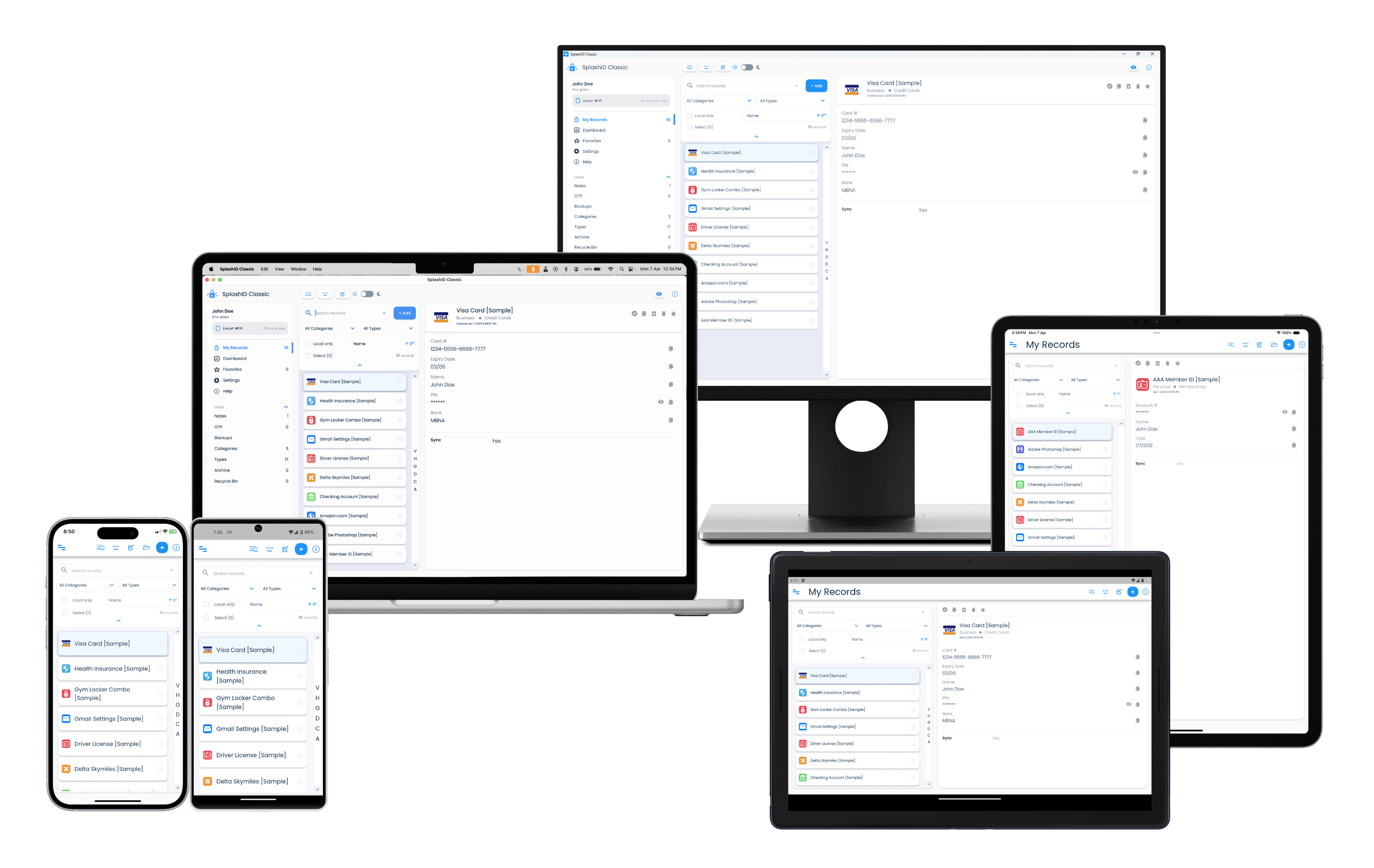 Securely access your account with a method of your choice Securely access your account with a method of your choice
